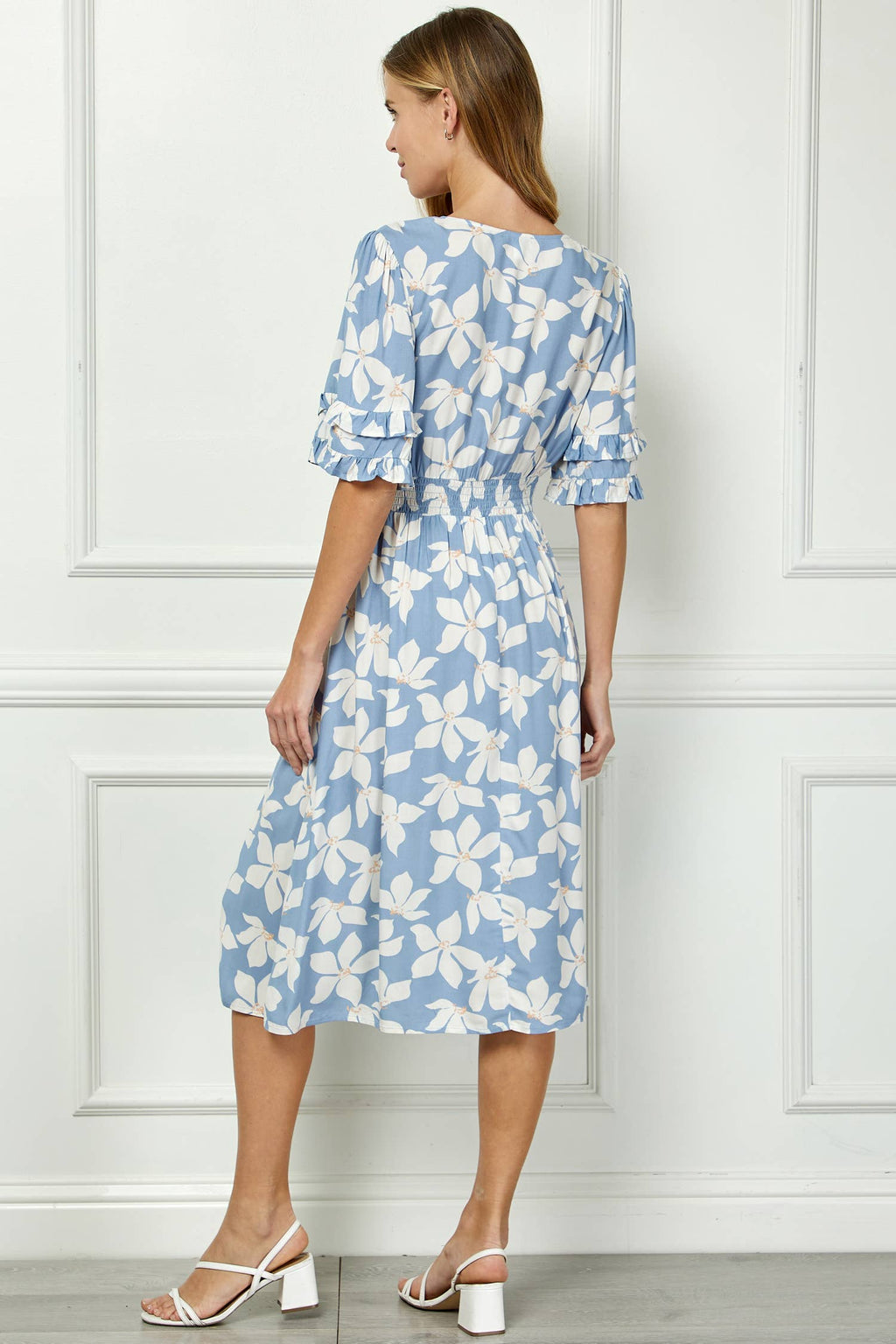 Colección Winslow - Vestido cruzado elegante para mujer inspirado en un kimono - Y973766N90