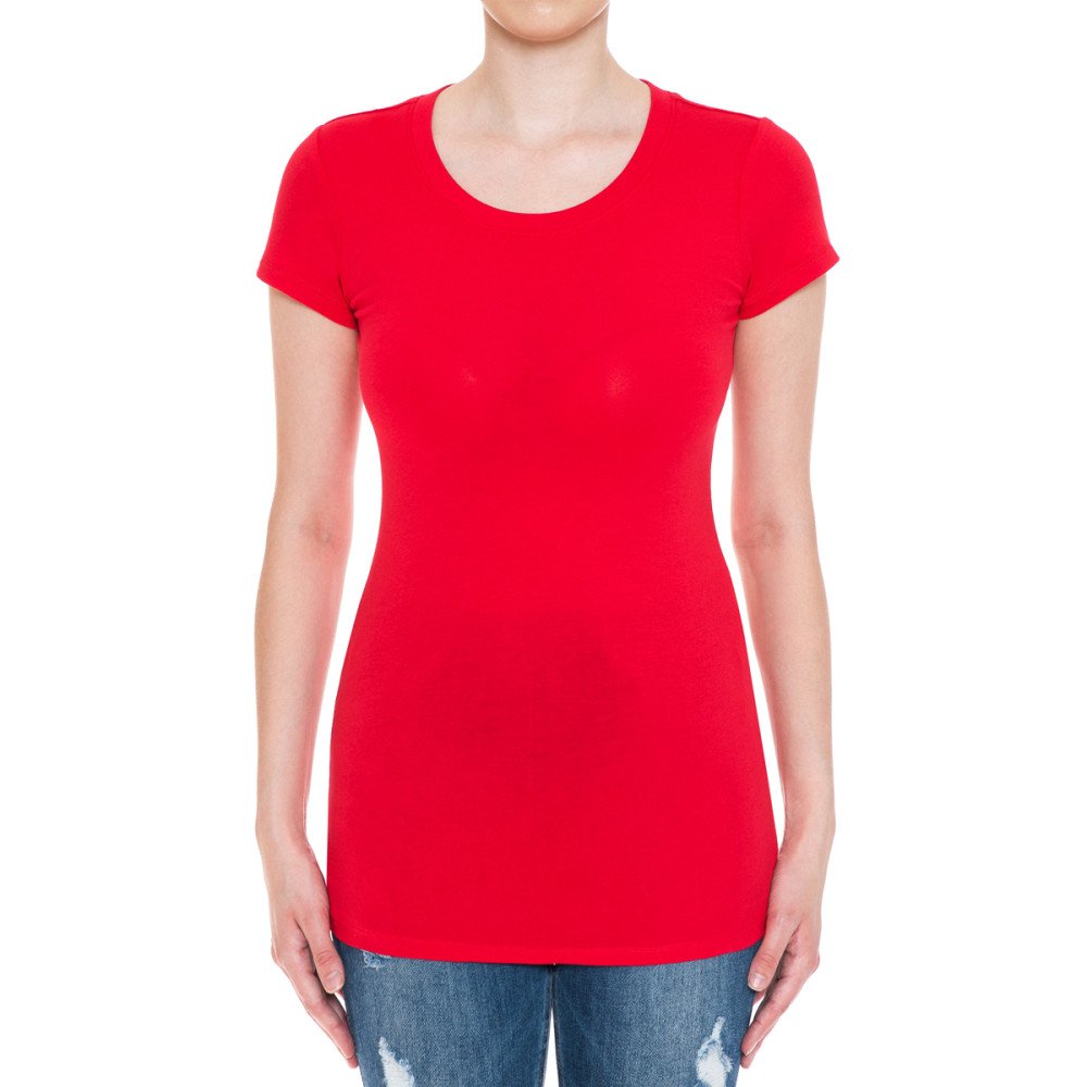 Ambiance - Women Short Sleeve Round Neck T-shirt - 64000