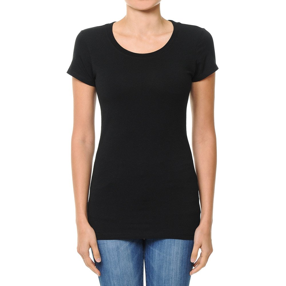 Ambiance - Women Short Sleeve Round Neck T-shirt - 64000