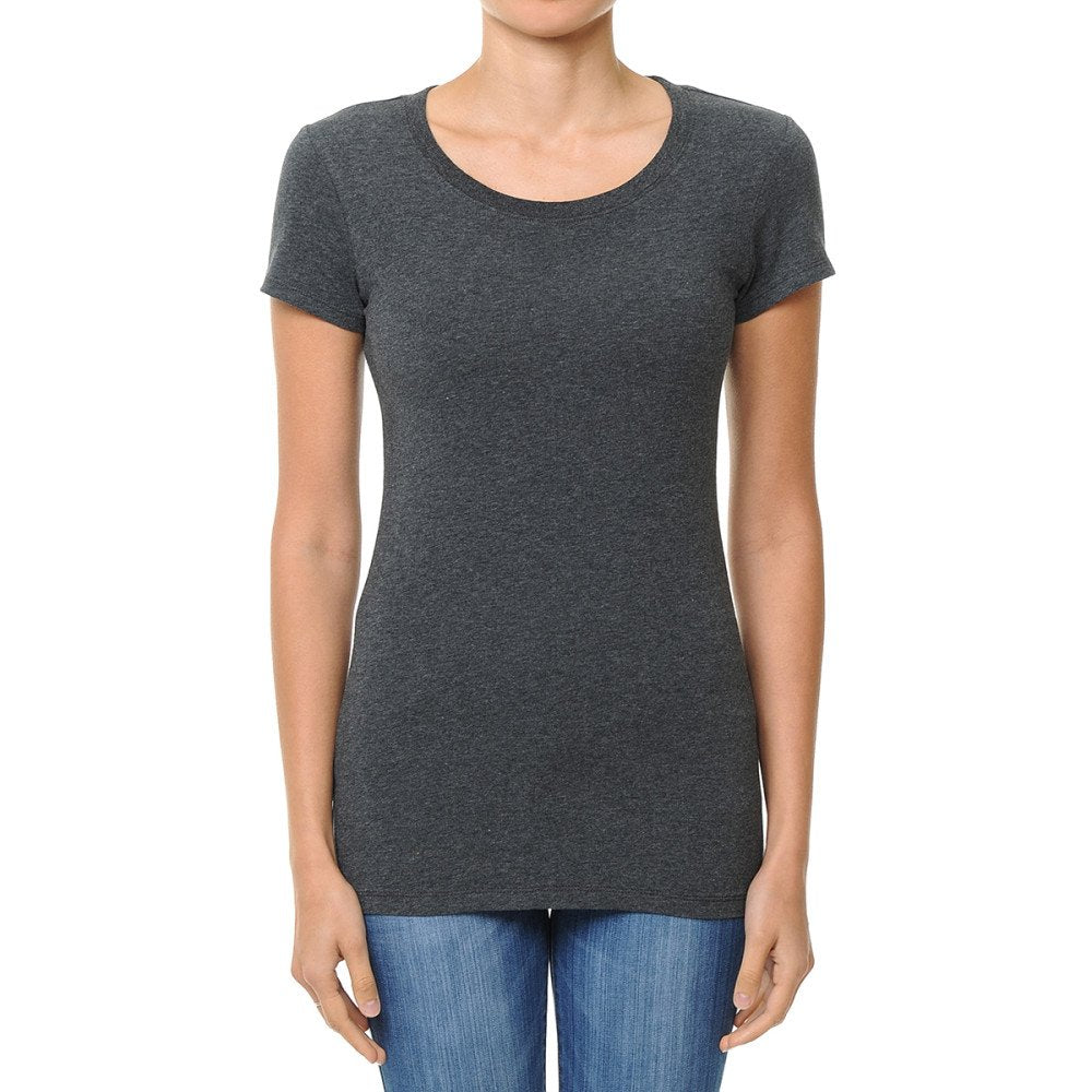 Ambiance - Women Short Sleeve Round Neck T-shirt - 64000
