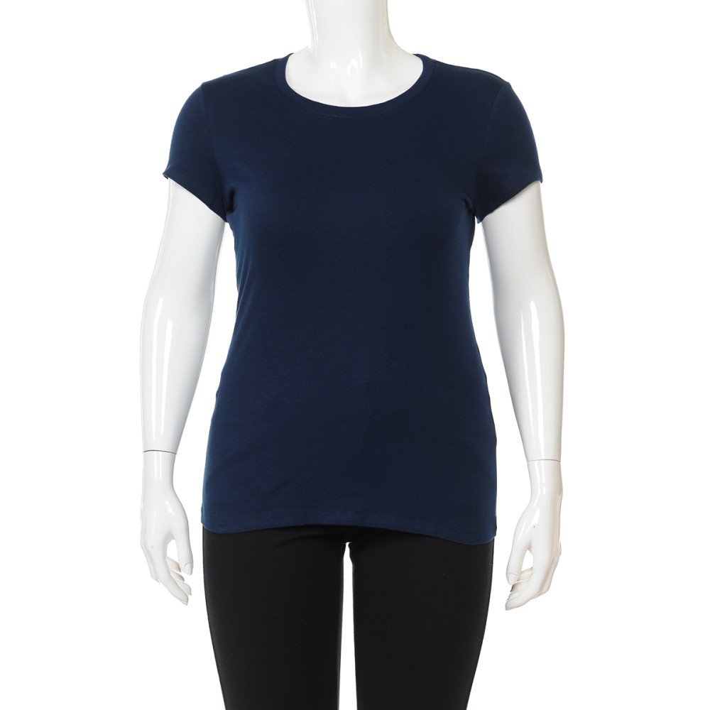 Ambiance - Women's Plus Short Sleeve Boy Tee [Plus Size] - 64000XL