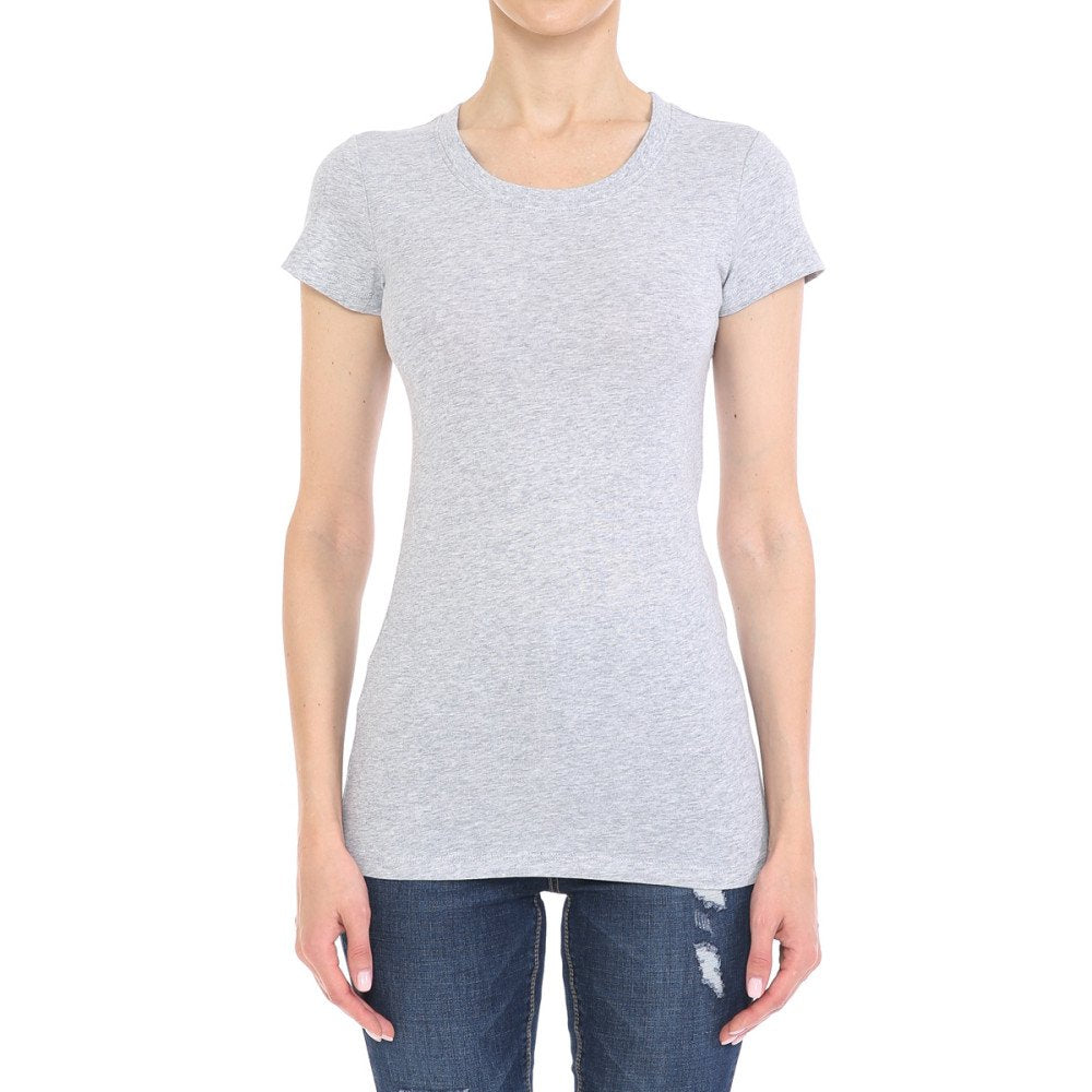 Ambiance - Women Short Sleeve Round Neck T-shirt - 64000
