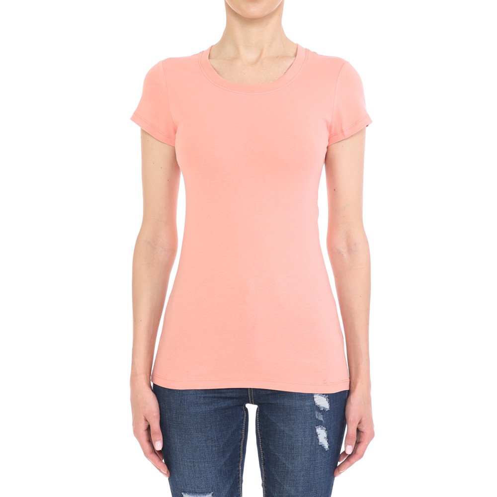 Ambiance - Women Short Sleeve Round Neck T-shirt - 64000