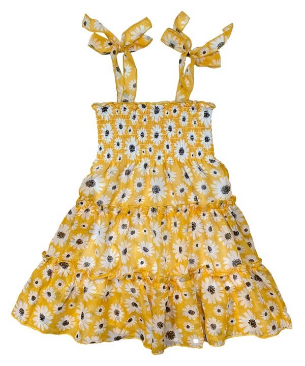 Unik - Girls Chiffon Flower Dress - DR1956