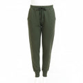 Ambiance - Woman's French Terry Cuffed Joggers [Plus Size] - 65776XL