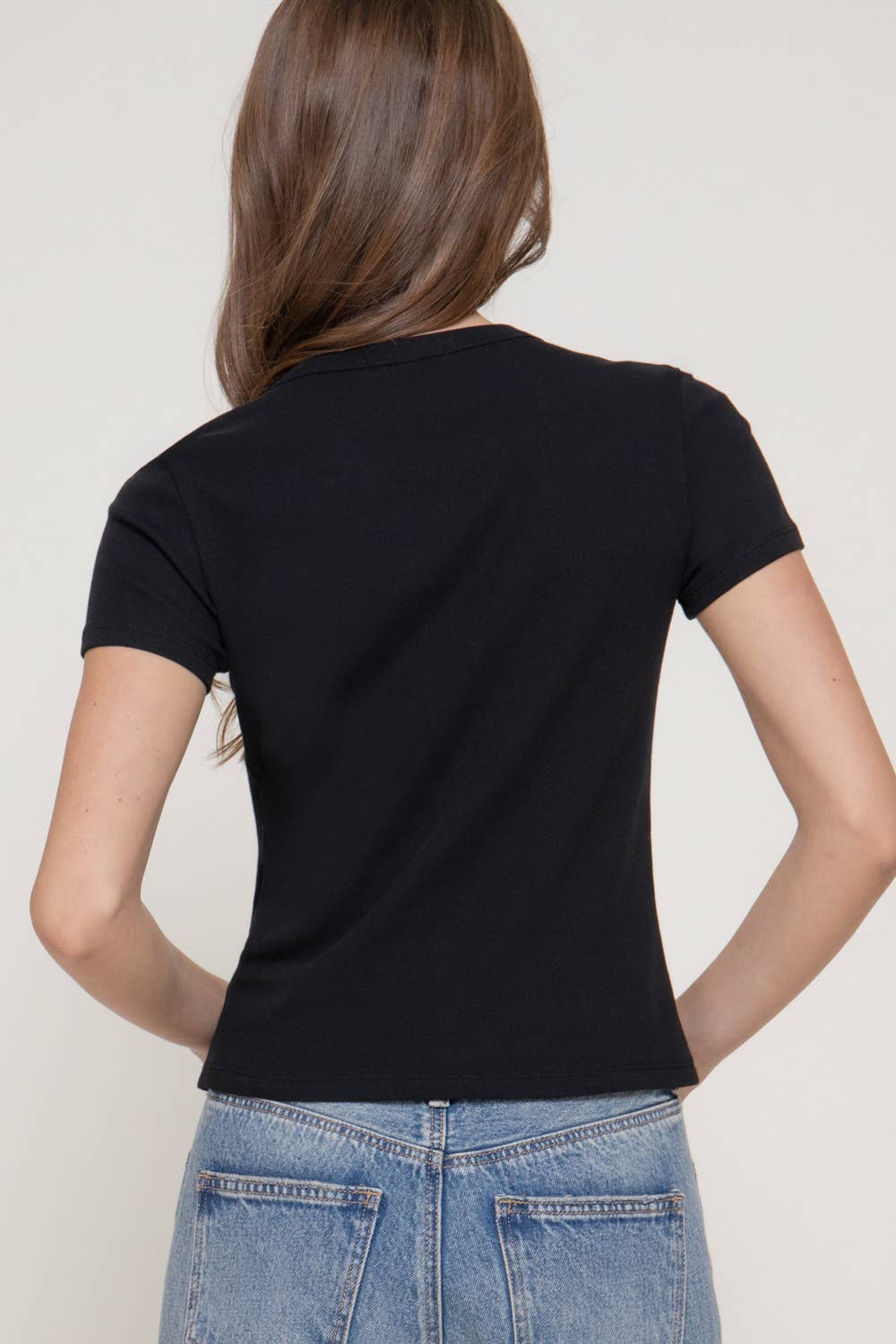 Active USA - Women's Short Sleeve Crew Neck Graphic T-Shirt - T15103