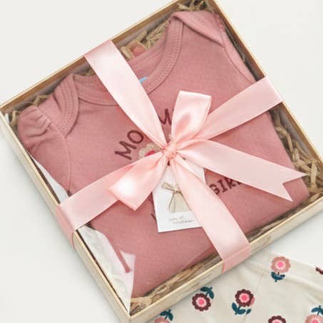 Baby 3pcs Chenille Applique Bodysuit Hat Pants Set