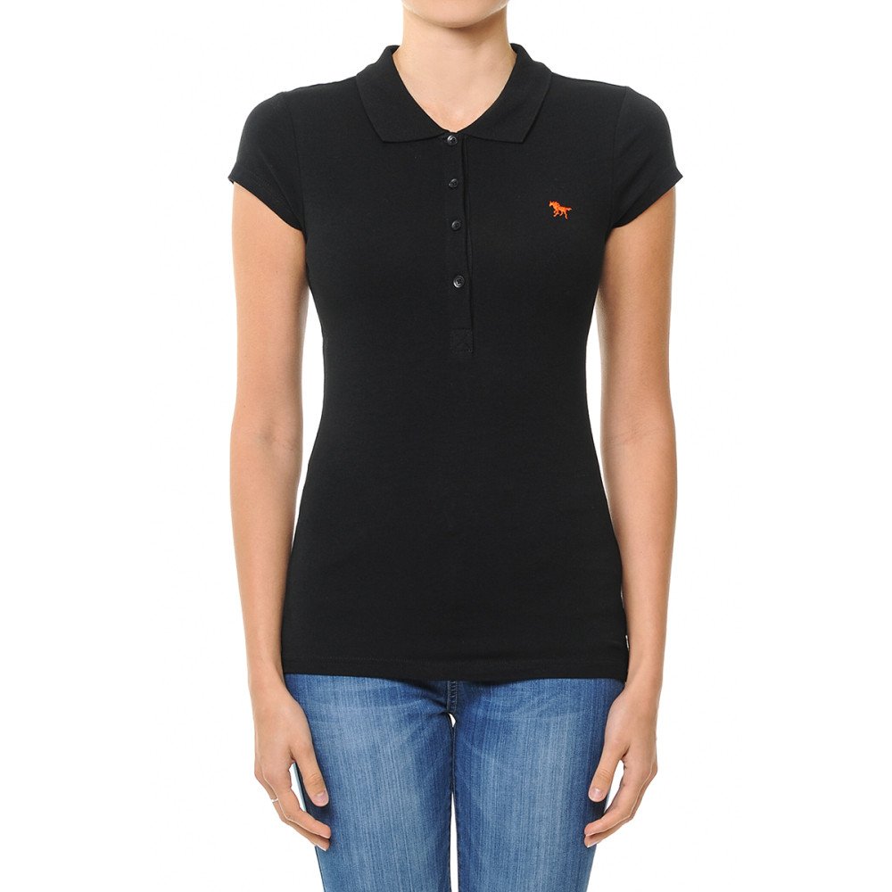 Ambiance - Women's Short Sleeved Fitted Polo Shirt - 70086