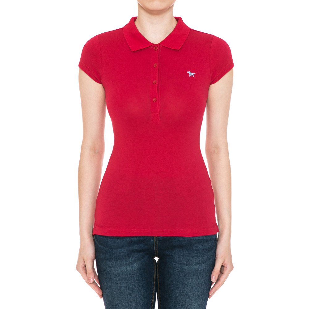 Ambiance - Women's Short Sleeved Fitted Polo Shirt - 70086