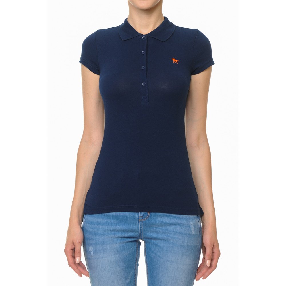 Ambiance - Women's Short Sleeved Fitted Polo Shirt - 70086