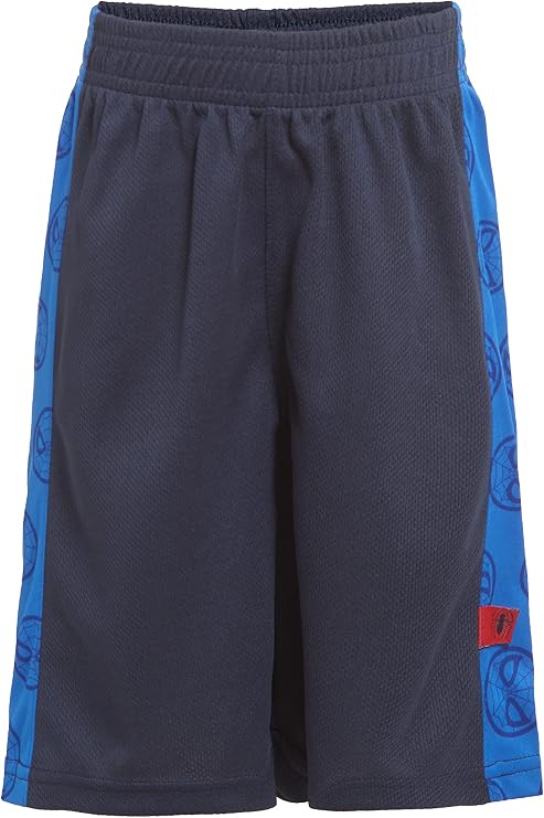 Marvel Avengers Boys Superhero Short Sleeve T-Shirt, Tank Top and Mesh Shorts Set - MSH019ALAZ
