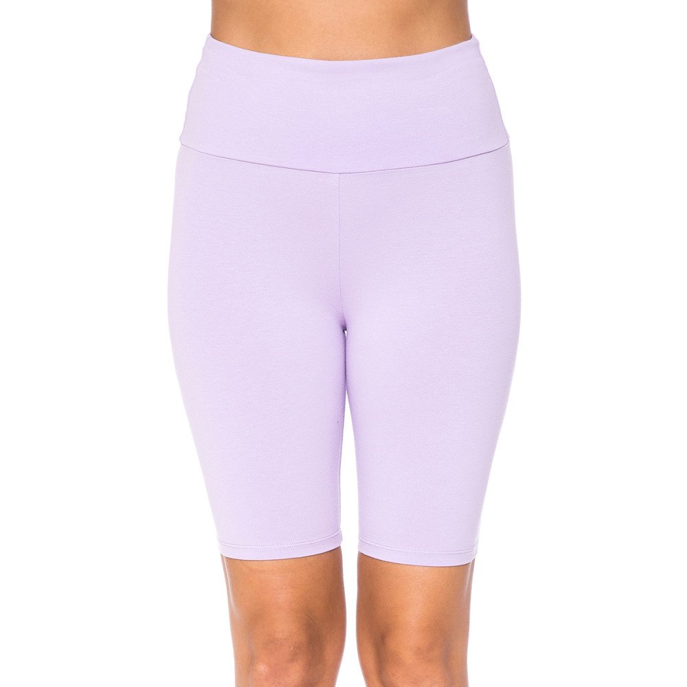 Ambiance - Pantalones Cortos de Ciclismo de Talle Alto para Mujer - 72529