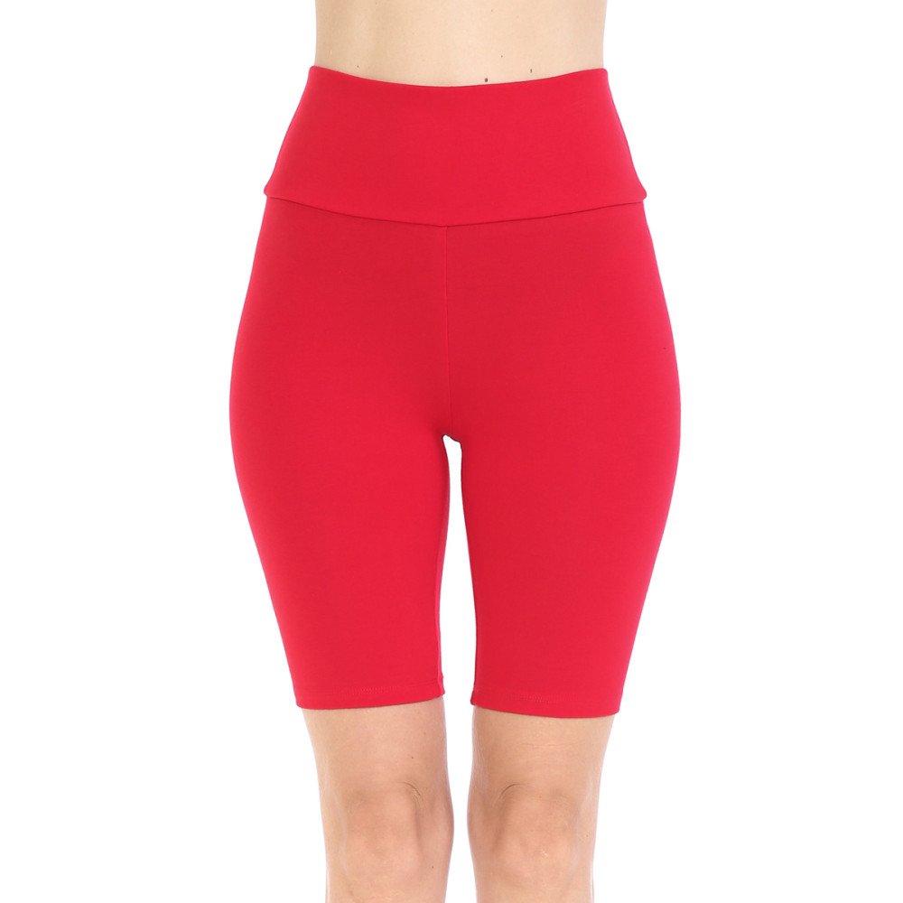 Ambiance - Pantalones Cortos de Ciclismo de Talle Alto para Mujer - 72529