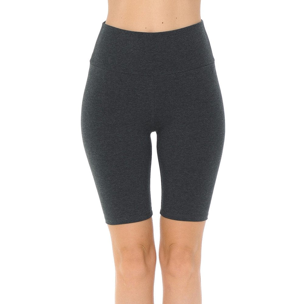 Ambiance - Pantalones Cortos de Ciclismo de Talle Alto para Mujer - 72529