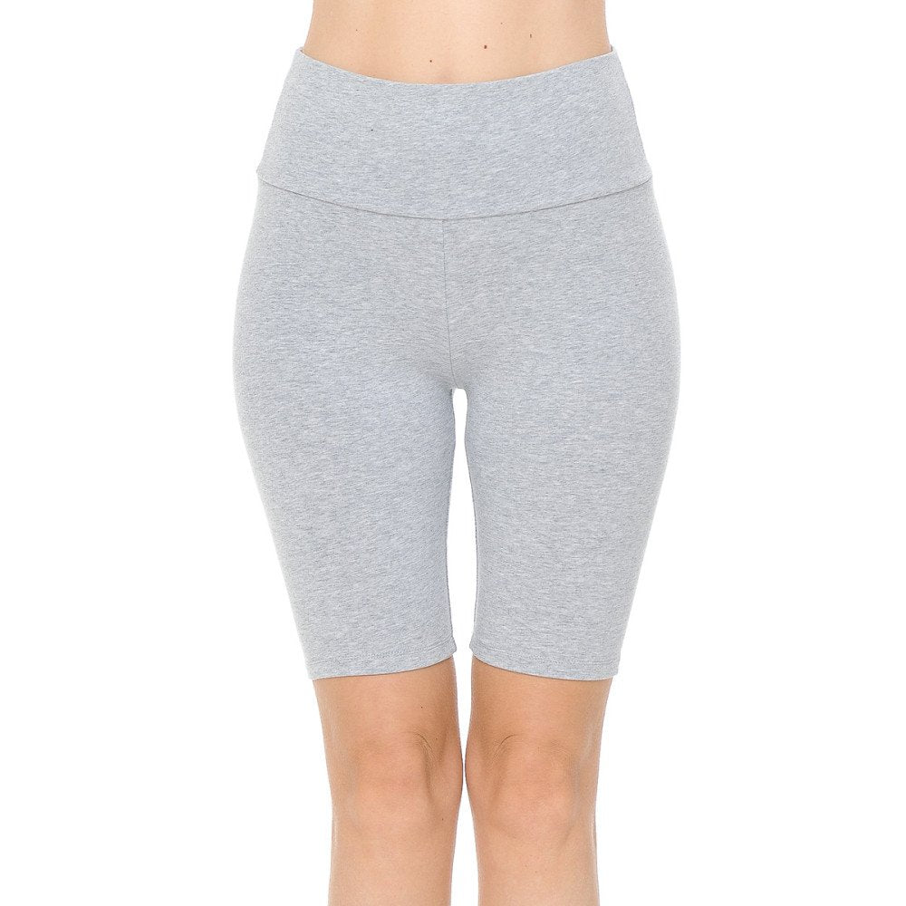 Ambiance - Pantalones Cortos de Ciclismo de Talle Alto para Mujer - 72529