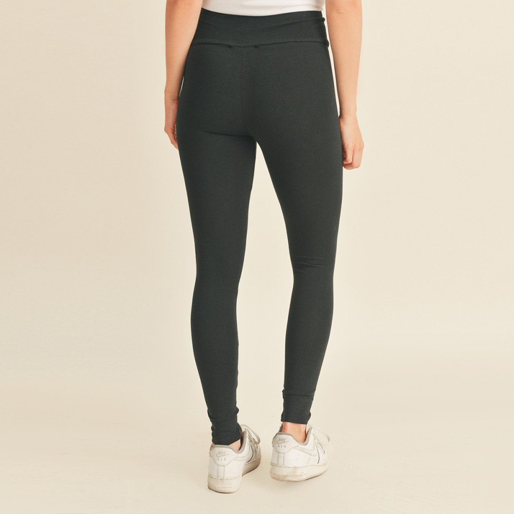 Ambiance - Women's High Rise Knit Leggings - 72579