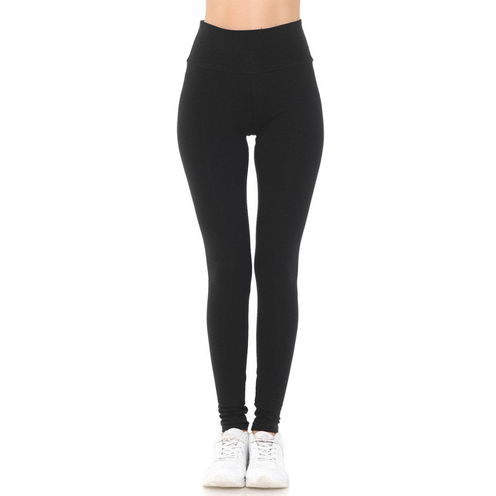 Ambiance - Women's High Rise Knit Leggings - 72579