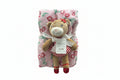 Duck Duck Goose Cherry Plush Blanket with Doll- D09766