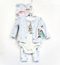 Girl's 5pc Minnie Mouse Outfit Set - 189D35C