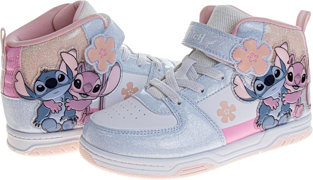 Lilo and Stitch Girls High Top Sneakers Stitch High Top Shoes - CH97440
