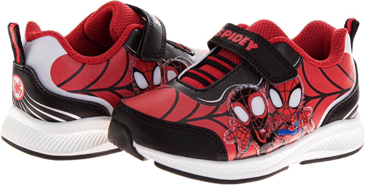 Spiderman Boy's Athletic Slip On Laceless Sneakers - CH98984
