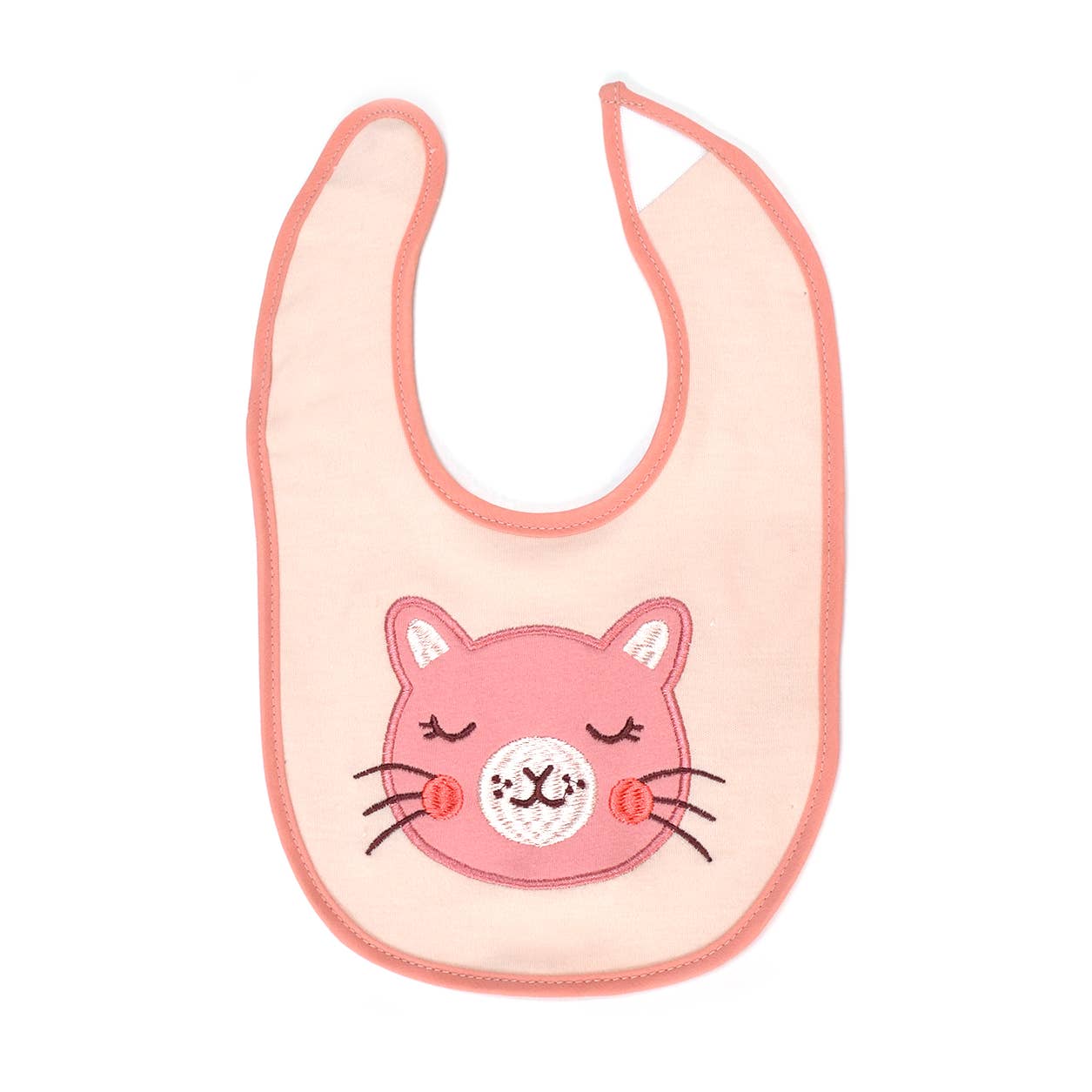 5 Pack Soft Cotton Poly Embroidered Baby Bibs