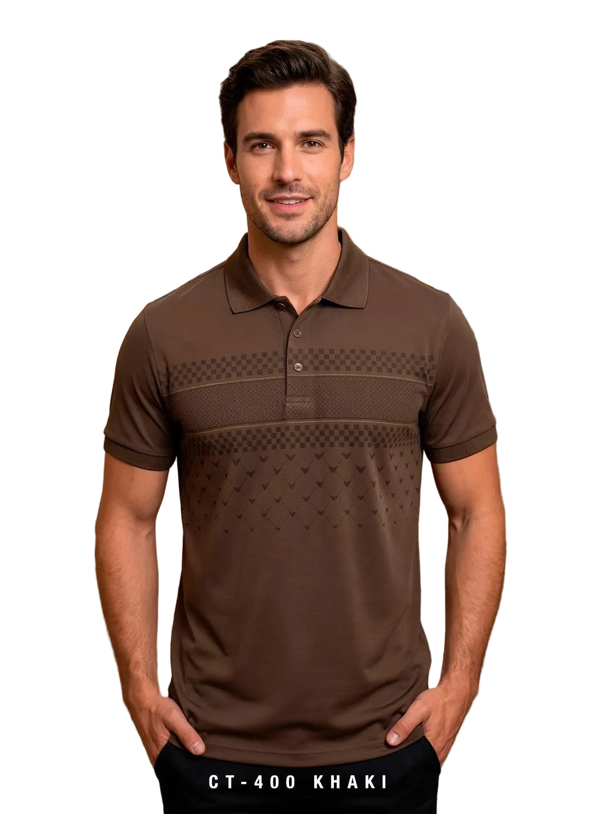 Contti - Men's Short Sleeve Premium Polo Shirt - CT-400