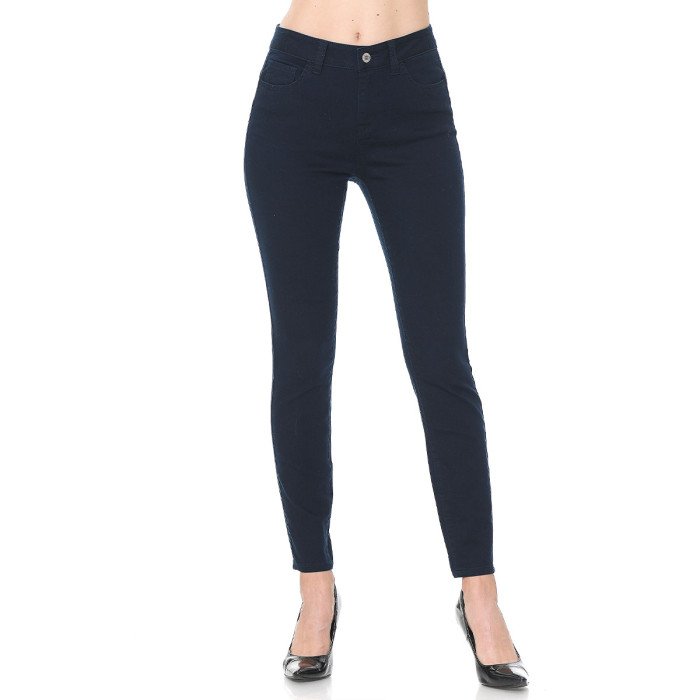 Wax Jean - Women's Push-Up High-Rise Colored Twill Pants - 90168