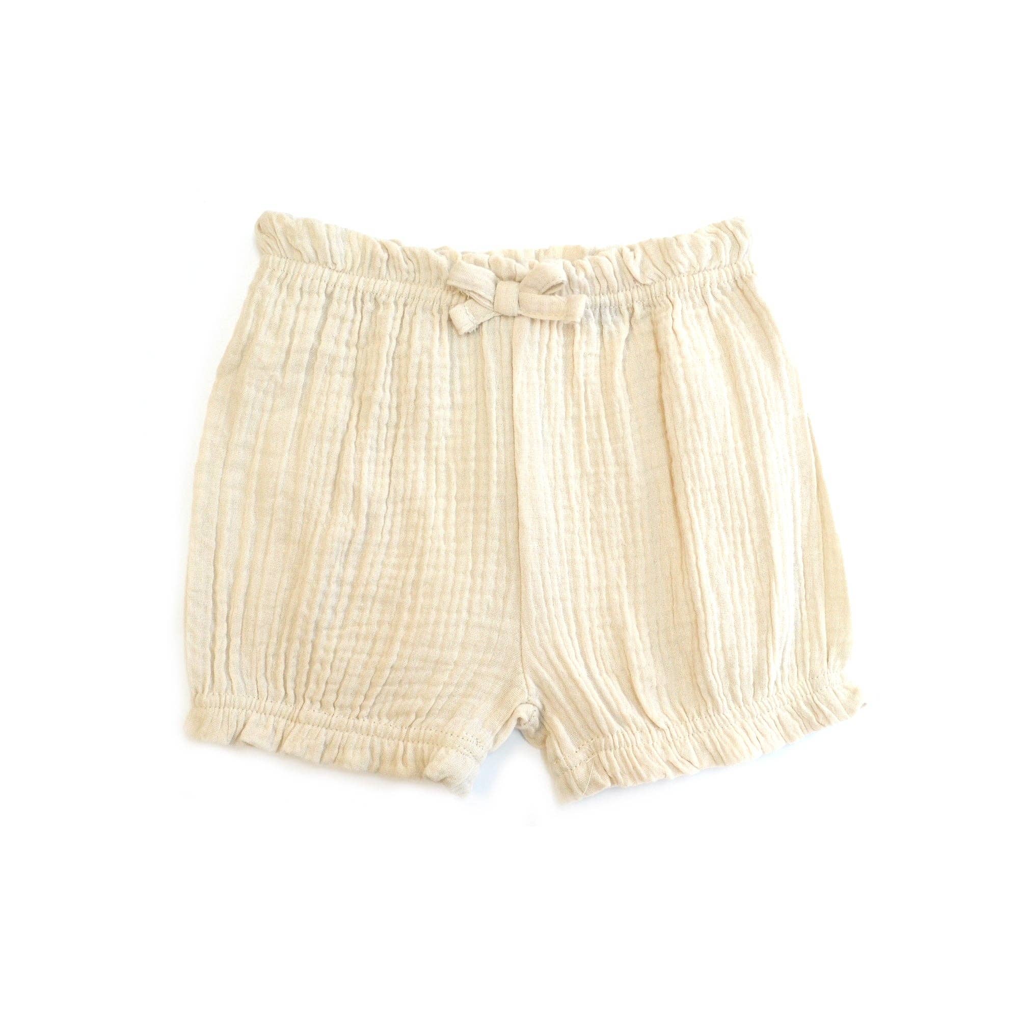 Ropa de verano para bebé niña, conjunto de pantalones cortos y camiseta de algodón con volantes y manga corta - R012J804