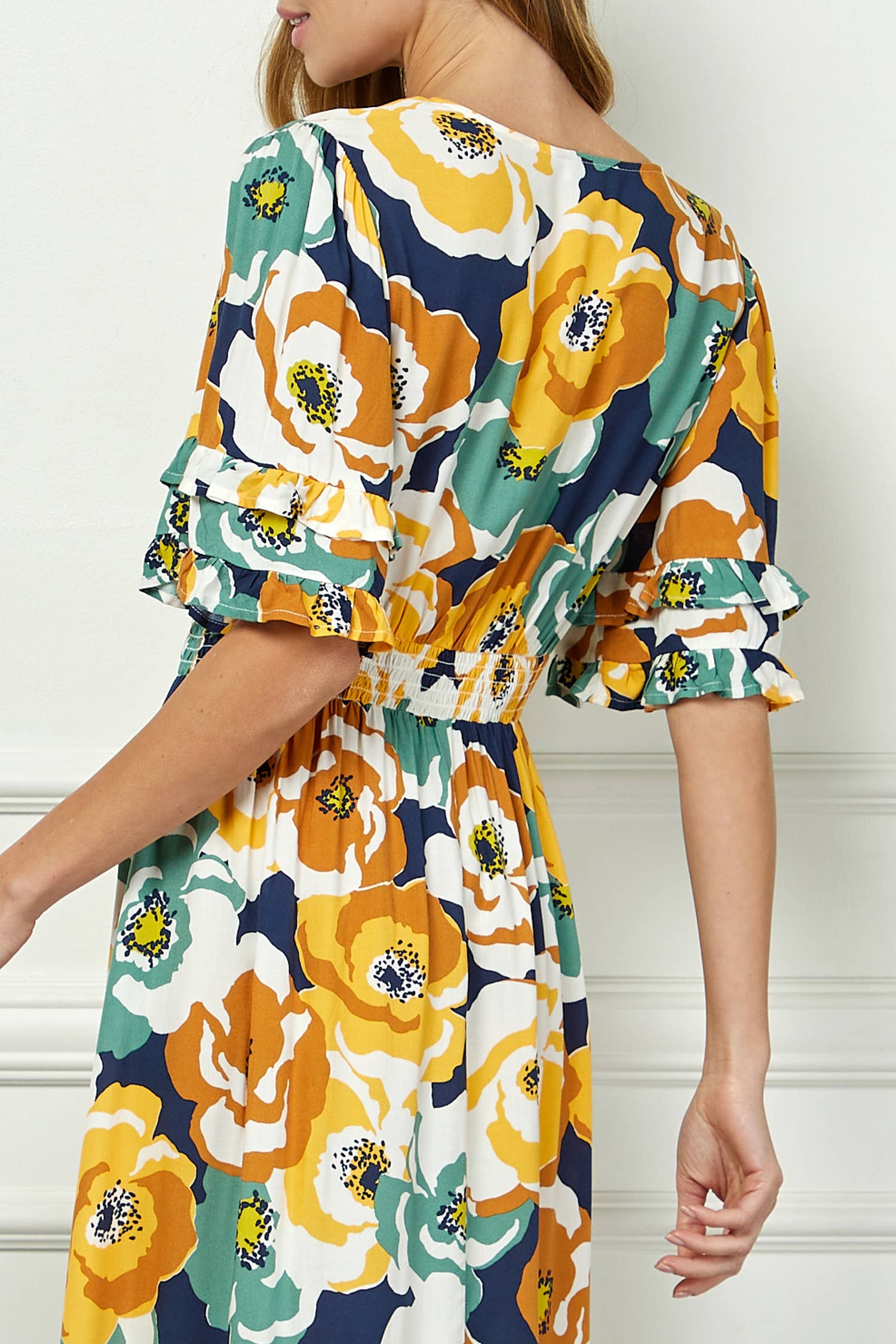 Colección Winslow - Vestido cruzado elegante para mujer inspirado en un kimono - Y973766N90