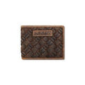 Ariat Cartera Bifold Cestería Marrón Medio - A3567744