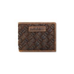 Ariat Cartera Bifold Cestería Marrón Medio - A3567744