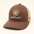 Ariat Mens Cap Shield Brown - A300003102