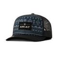 Ariat Mens Cap SnapBack Southwestern Print Navy - A300090603