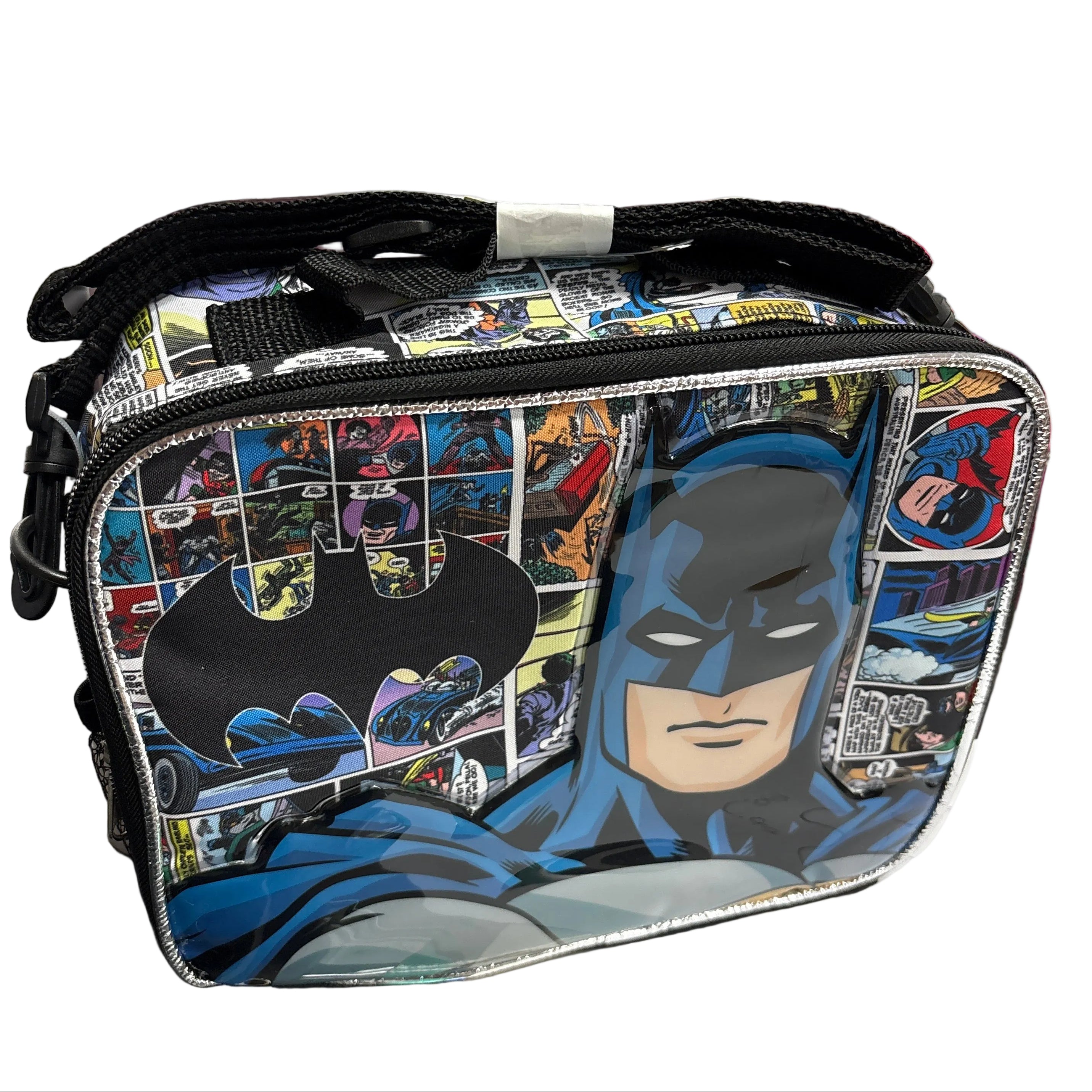 DC Batman Lunch Bag with Crossbody Strap - B19bn43853-PI
