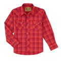 Wrangler - Camisas de manga larga con broches estilo retro para niños - BV4030R