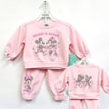 Girl's Mickey and Minnie Sweater and Pants Set - 194D35A