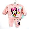 Girl's Minnie Mouse Print Sweater and Pants Set - 103D35B