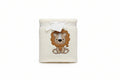 Baby Elements - Boy's Cream Blanket with Brown Lion - FAB164