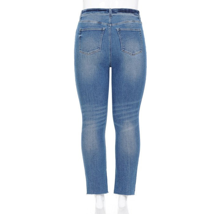 Wax Jean - Women's High Rise Skinny Jeans [Plus Size] - 90185XL