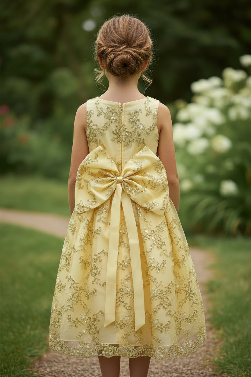 Colección Ganadora Vestido de Fiesta para Niñas Estilo 814
