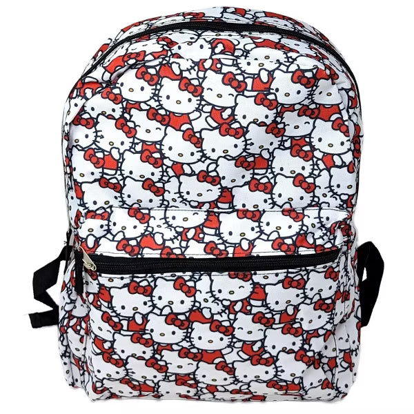 Hello Kitty All Over Print 16" Backpack - ALHKB