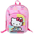 Pink Hello Kitty with Bows all over 16" Kids Backpack - BTAW