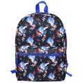 Sonic the Hedgehog Black All Over Print 16" Backpack - ENPR