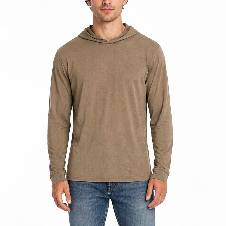 Pro One - Men's Lightweight Pullover Shirt with Hoodie - OLYS00198