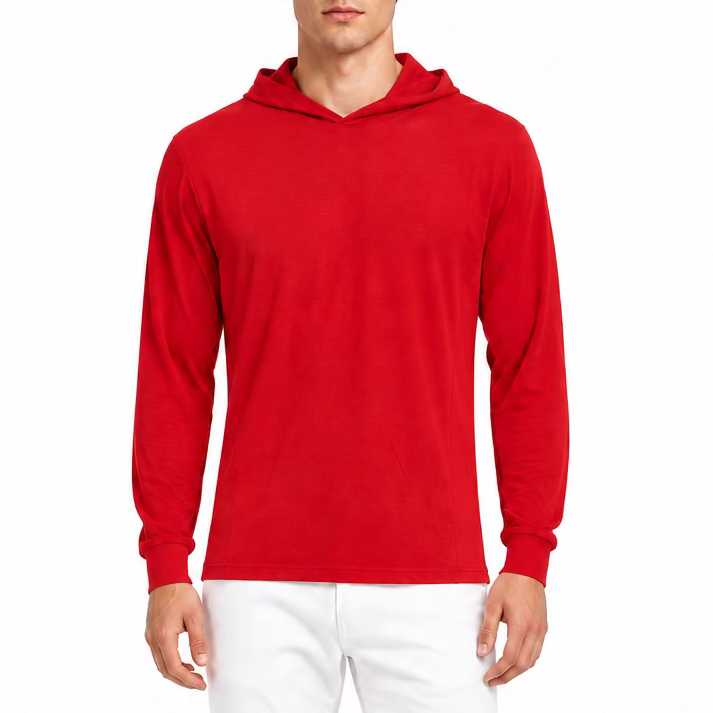 Pro One - Men's Lightweight Pullover Shirt with Hoodie - OLYS00198