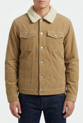Giant Garments Men's Sherpa Corduroy Trucker Jacket - BGJKT032CS