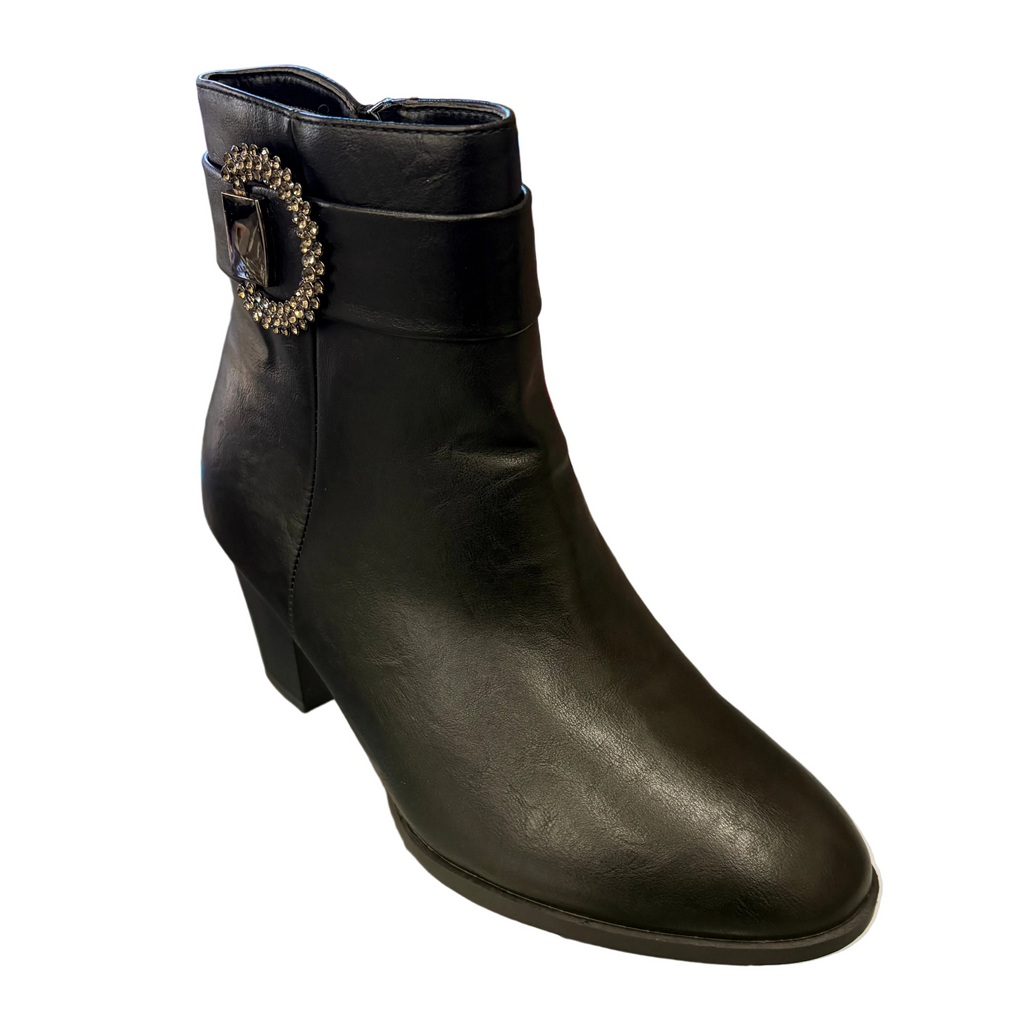 Ball Band - Botines de mujer con hebilla redonda - KARA-179
