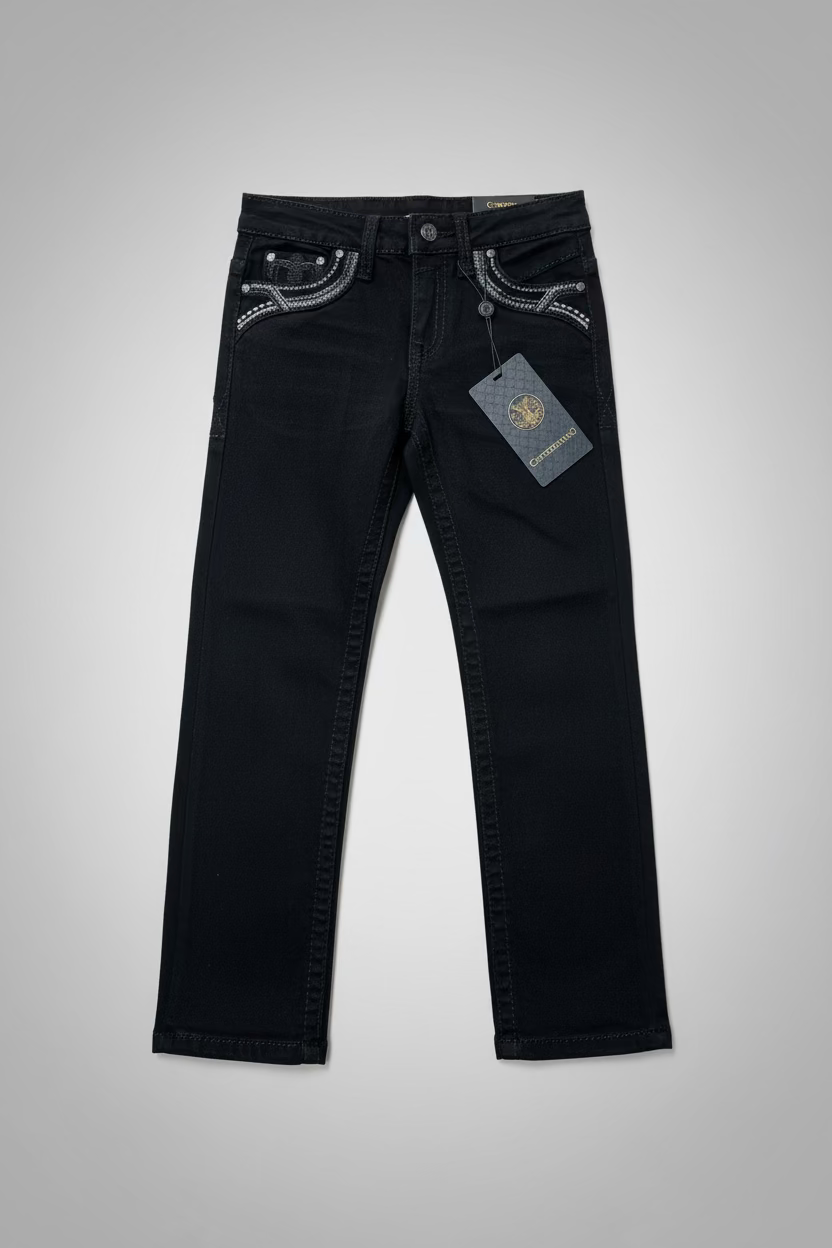 Centenario - Boys Premium Slim Bootcut Jean - ECB-B43 ID 45548
