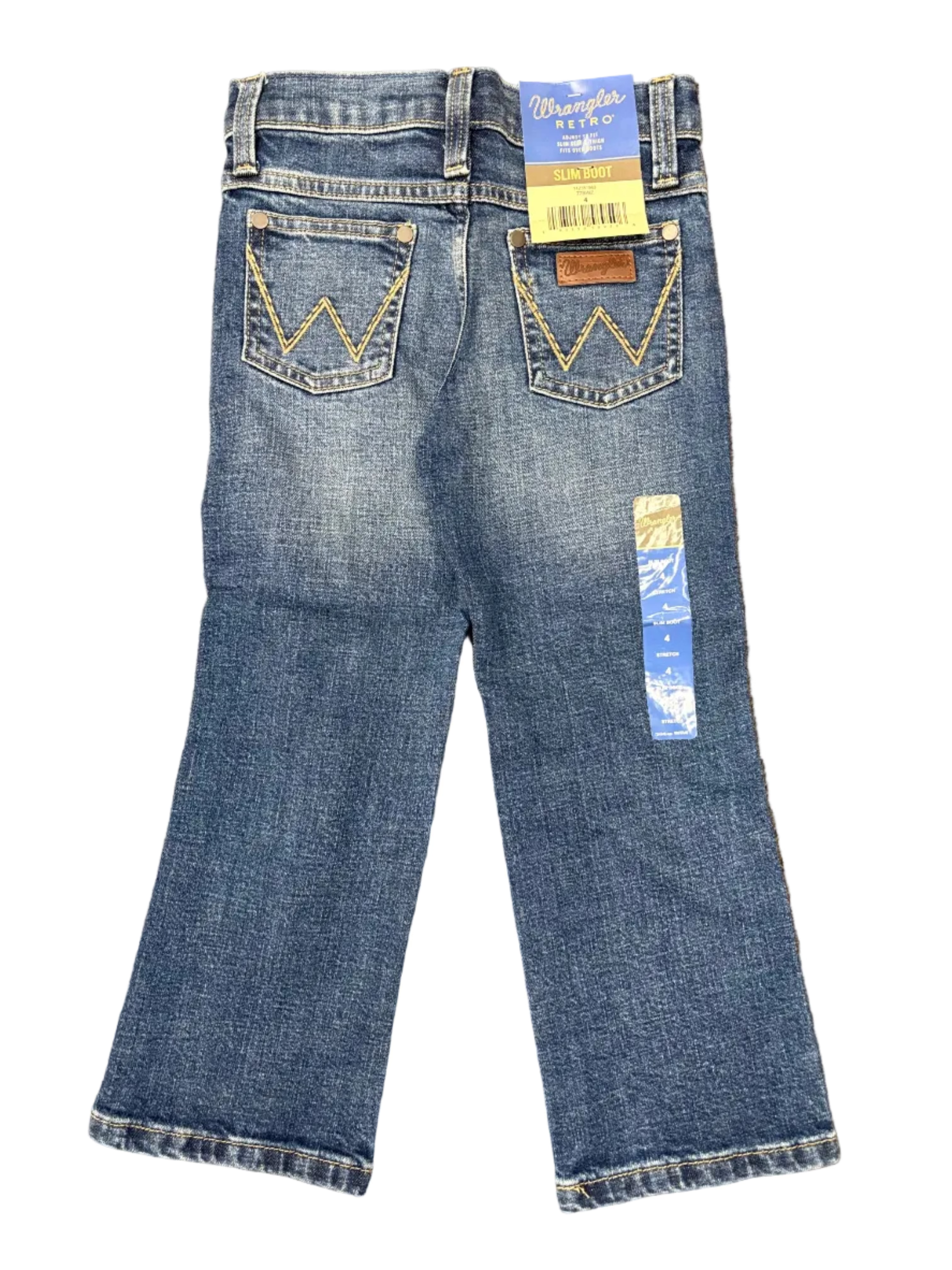 Wrangler Boys Western Retro Slim Boot Cut Jean - 112381563